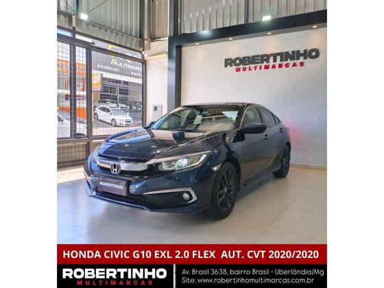 HONDA CIVIC 2.0 16V FLEXONE EXL 4P CVT